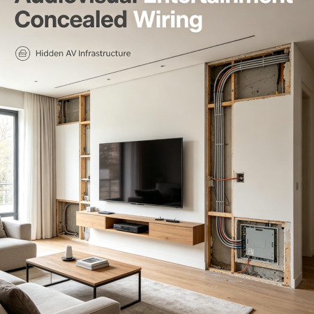 Audiovisual Entertainment Concealed Wiring