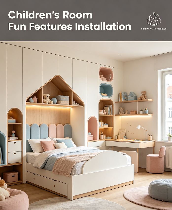 Children's Room Fun Features Installation