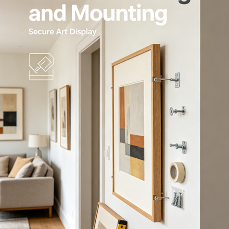 Wall Art Fixing and Mounting