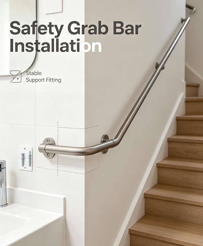 Safety Grab Bar Installation