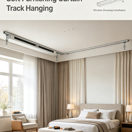 Soft Furnishing Curtain Track Hanging