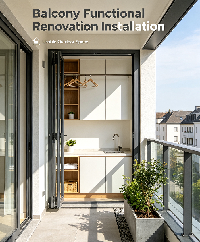 Balcony Functional Renovation Installation