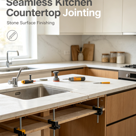 Seamless Kitchen Countertop Jointing