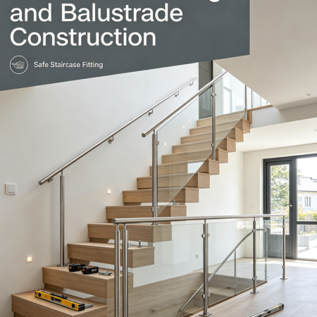 Indoor Stair Railing and Balustrade Construction