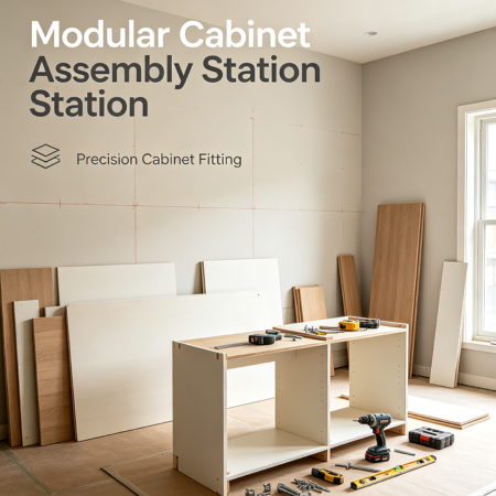 Modular Cabinet Assembly Station