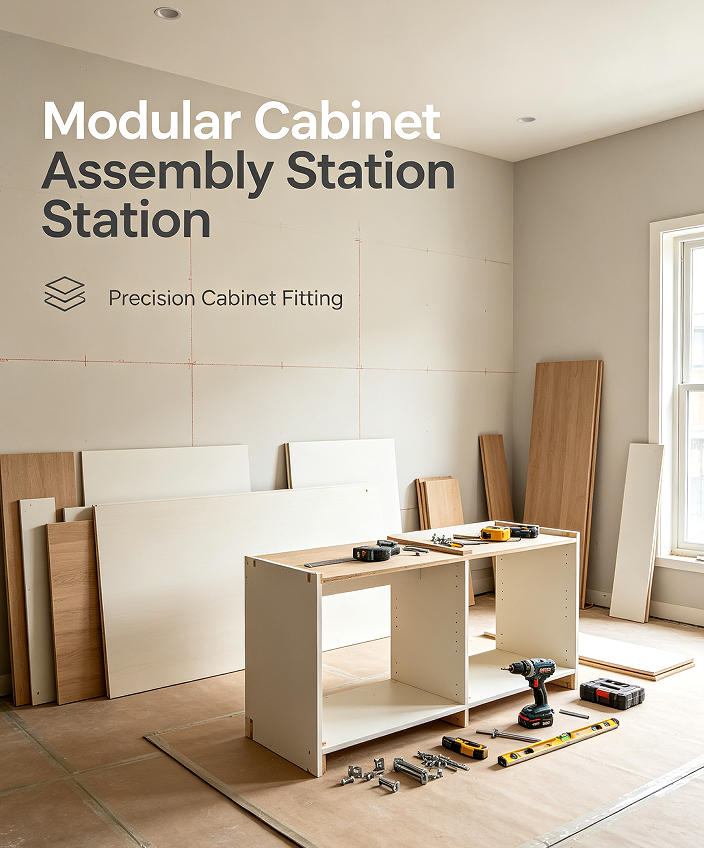 Modular Cabinet Assembly Station