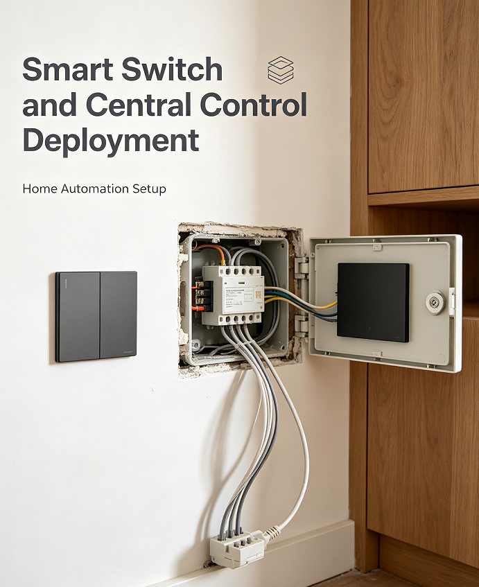 Smart Switch and Central Control Deployment