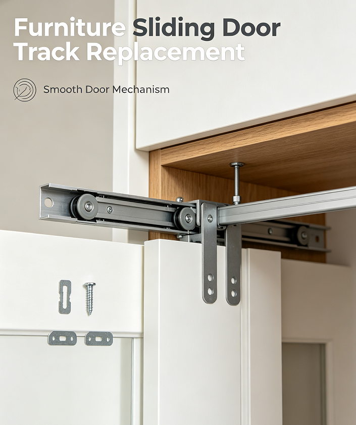 Furniture Sliding Door Track Replacement
