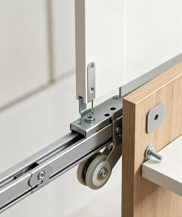 Furniture Sliding Door Track Replacement - Image 2