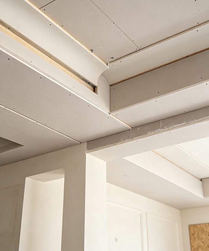 Gypsum Board Ceiling Shape Installation - Image 2