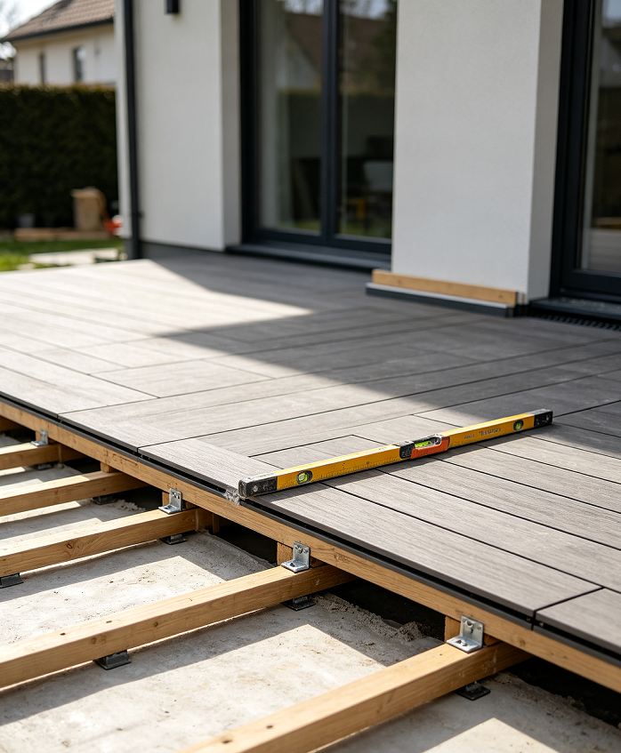 Outdoor Decking Flooring Installation - Image 2