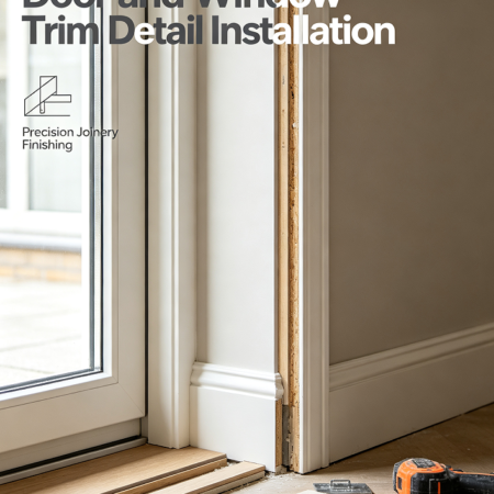 Door and Window Trim Detail Installation