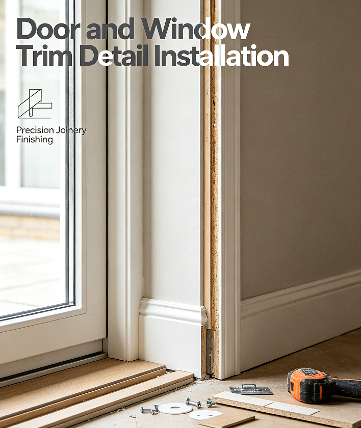 Door and Window Trim Detail Installation