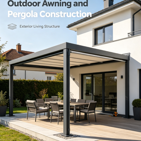 Outdoor Awning and Pergola Construction